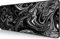 Gaming Mauspad XXL - 800 x 300 mm - Flüssigmetall - Großes Mousepad mit vernähten Kanten - Wasserdicht und rutschfest - Verbessert Präzision und Geschwindigkeit - Für PC, MacBook, Laptop.