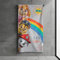 MTOnlinehandel Badetuch, Kinder, 70x140cm, 100% Baumwolle, weiches, saugfähiges Handtuch, Strandtuch für Jungen und Mädchen (Smile)