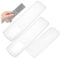 jojofuny 3 Pcs Clear Remote Control Case: TV Remote Control Skin Protective Cover Controller Dust Sleeve for Television Air Conditioner, Silica Gel