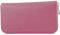 modamoda de - Silber-P02 Portefeuille pour femme en cuir véritable long, Rose bonbon, s, Format long