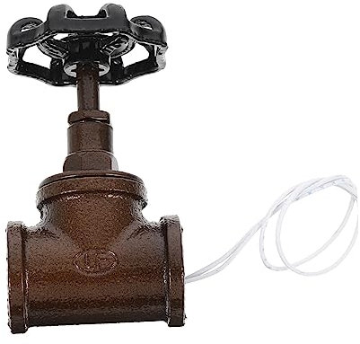 ABOOFAN Retro Steampunk Absperrventil Lampe Aus Eisen Mit Draht Vintage Wasserrohr Lichtschalter Für Sanitärleuchten Langlebig Und Leicht Installierbar