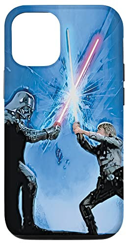 iPhone 12/12 Pro Star War The Empire Strikes Back Lightsaber Battle Blue Case