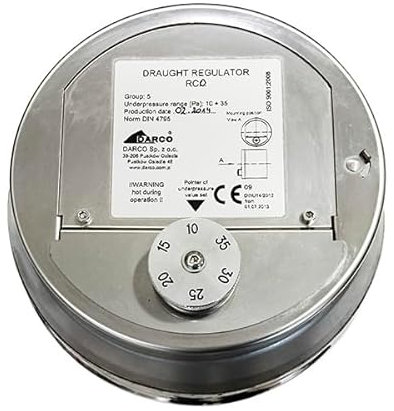 Reglerventil Zugregler CE DN 180 Rauchrohr