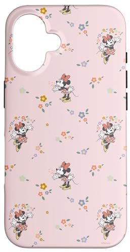 iPhone 16 Disney Minnie Mouse Springtime Flower Delight Case