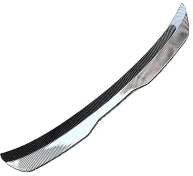 HCPAVEXT Heckspoilerlippe Universalspoiler Autoheckflügel Heckspoiler Für S&Koda Für Octavia RS Mk2 Für Combi 2005-2007 Facelift Für Combi 2008-2013(Carbon Look)
