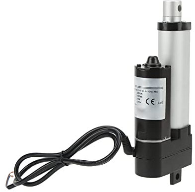 CFTGIW Elektrische L -Aktuatormotion Actu Elektrisch L Stellantrieb Aluminiumlegierung Abs L Bewegung Aktuator für Bettsofa 3000n 100 Mm 24 V Unserer L Electric 3000n Es Bewegen Sorte mit (24V)