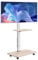 VEVOR Supporto TV con Rotelle per Schermo da 812,8-1778 mm Carico max. 40 kg, Carrello Porta TV Rotazione Sinistra-Destra 25° Supporto Altezza Regolabile con Ripiano max. 600 x 400 mm