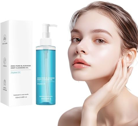 120ml Koreanisches Reinigungsöl gegen Mitesser und Poren, Tiefenreinigendes Blackhead Cleansing Oil, Porenklärendes Gesichtsöl, Sanfte Tiefenreinigung, Für alle Hauttypen (1PC)