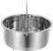 LABRIMP Cesta Vaporera Inoxidable Olla Arrocera Diseño para Cocinar Verduras y Arroz Práctica y Duradera para Uso Doméstico