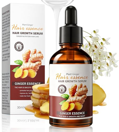 30ML Loción Nutritiva de Jengibre,Nutritivo de Jengibre,fórmula nutritiva de jengibres para hombres y mujeres,Nutre el Cuero Cabelludo,fortalece el cabello
