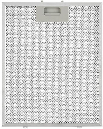 Klarstein Aluminium-Fettfilter Austauschfilter für Dunstabzugshauben (26 x 32 cm, Klickverschluss, Aluminium) silber