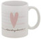 Lieblingstasse Herz in rosa mit Streifen | Kaffeebecher | Geburtstag | Geschenkidee für Frauen | verpackt in passender Geschenkbox mit Geschenk-Aufkleber | Stay Inspired! by Lisa Wirth