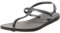 Havaianas - Twist, bequeme, modische und vielseitige Sandalen, verstellbare Schnalle an den Seiten, T-Riemen mit Metallic-Finish, rutschfeste Sohle, für Damen