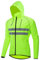 Veste De Vélo pour Hommes,Veste à Manches Longues Réfléchissant Coupe-Vent Randonnée à Vélo Sécurité Veste De Running Résistant à l'eau Manteau Vêtements De Sport,pour Plei(Size:XXX-Grand,Color