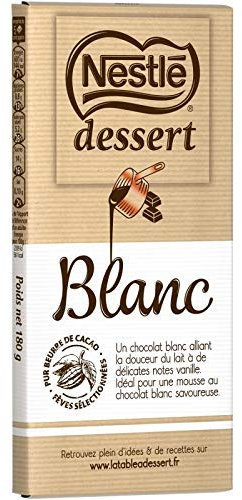 NESTLE DESSERT - Dessert Blanc 180G - Lot De 4 - livraison offerte