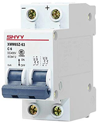 LKJYBG DC Isolator Switch 400V High Circuit Breaker for Solar Photovoltaic Panels Grid System 2P25A