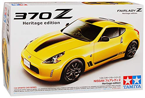 alles-meine.de GmbH Nisan 370Z Coupe Heritage Edition Ab 2008 24348 Kit Bausatz 1/24 Tamiyia Modell Auto mit individiuellem Wunschkennzeichen