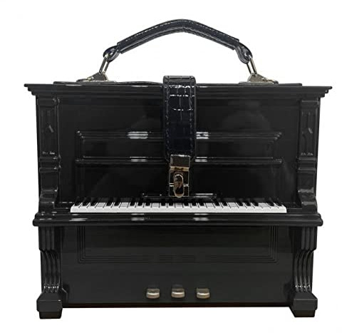Lipfer Fashion Piano Form Frauen Handtasche Acrylbox Geformte Frauen Geldbörsen Und Handtaschen Designer -umhängetaschen Ladies Party -Tasche