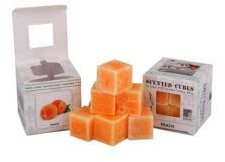 SCENTED CUBES Duftwachs Duftwürfel Raumduft AromaSchmelzwachs viele verschiedene Sorten (Pfirsich - Peach)