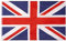 MUWO Flagge Nations Together 90 x 150 cm Nationalmanschaften, doppelseitige Gartenflagge, wetterfeste Fanflagge, Fußballflagge Polyester Länderfagge Deutschland mit Ösen (Großbritannien)
