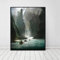 TANYANG Wandkunst Leinwand Malerei Mittelerde Landschaft Wohnkultur Plakate Drucke Bilder Reise Schlafzimmer Wohnzimmer Dekoration 60X90Cm Kein Rahmen