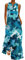 Xmiral Vestito Fucsia Vestito da Sera con Paillettes Gonna Jeans Donna Lunga Abiti da Sera (L,5-Cielo Blu)
