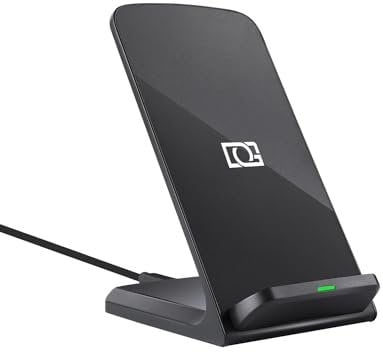 Samsung Galaxy wireless charger, Fast Charger for S25| S24 | S23 | S22 | S21+ |S21 Ultra| S20 | S10 | S9 Plus| S8 | S7, Note 20 | 10 | 9 | 8, Z Flip 4 | 3 | Z Fold4 (740 Black)