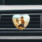 Personalisierte Auto Lufterfrischer Clip mit Foto und Text Car Air Freshener Vent Clips für Männer Frauen Geschenk