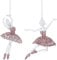 Baumschmuck Ballerina rosa (2er Set) - Ballett Weihnachtsdeko, Christbaumkugel, Weihnachten