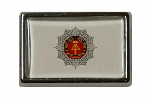U24 Pin DDR Volkspolizei Emblem weiß Flaggenpin Anstecker Anstecknadel Fahne Flagge