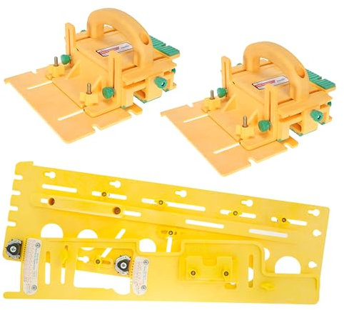 Microjig Grr-Ripper Advanced (2er-Pack) mit MicroDial Kegelvorrichtung, für Tischsägen, Frästische, Fugenschneider und Bandsägen, für DeWalt/Makita/Bosch/Skil/Jet/Powermatic/SawStop und mehr