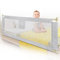 OHMG Bettgitter 200cm Bettschutzgitter Kinderbettgitter für Kinder Babybettgitter Klappbar,Kinderbett Kinderbettschutzgitter Rausfallschutz,Bett&Elternbett,Rausfallschutz Bett