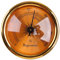 X-Institute Mini Hygrometer Analoges Hygrometer Mechanisches Rundes Hygrometer Luftfeuchtigkeitsmesser Für Schrankdosen 4 4 cm (Gold) Analoges Hygrometer Für Die Luftfeuchtigkeit Innenbereich