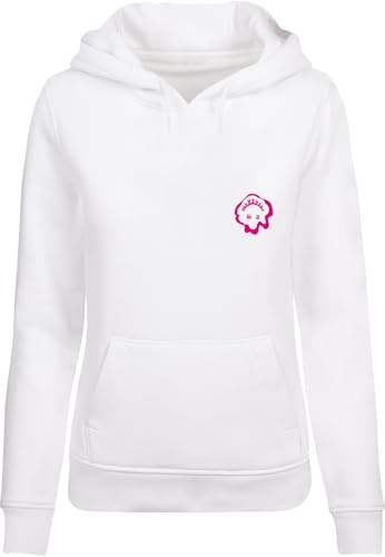 Miss Tee Damen Everything's Nice Hoody White, L