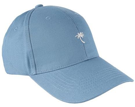 L37 - Baseball Cap für Damen Basecap Baseball Kappe Pastellfarbe Baseboard Baseballkappe Baseballmütze Sonnenschutz Baseballkappen Sonnenhut Cotton Cap - Hellblau