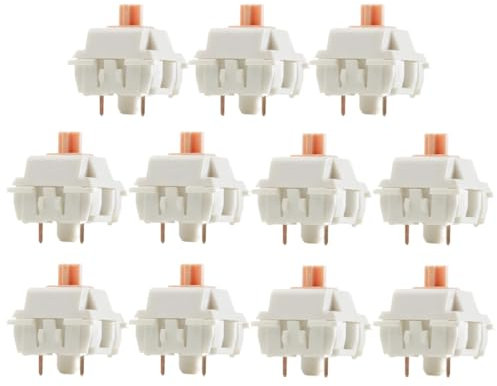 3Pin Linear Switches For Mechanical Keyboard Factory Lubrication 70M Clicks Dustproof for Keyboards Keys Panda Switches