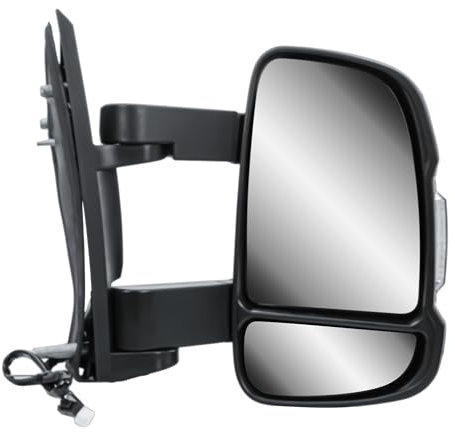 Außenspiegel Rechts Spiegel Langer Arm Elektrisch und Beheizbar mit Blinker Für Fiat Ducato Citroën Jumper Peugeot Boxer 2006-Onward Opel Movano 2022-Onward