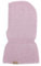 KNITAS Einlagig Gestrickte Kindermütze aus Merino und Kaschmirwolle für Babys, Kleinkinder I Super Weiche Warme Sturmhaube I Kinder Wintermütze in Rosa - Größe (46-50) für (1-3) Jahre