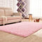 XUEDNGM Hochflor Teppich Wohnzimmer 40 x 160 cm Pflegeleicht Und Einfarbig, Weich Modern Unifarben Teppich rutschfeste Dekoration Carpet Teppiche für Wohnzimmer, Schlafzimmer, Rosa