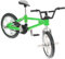 DIKACA Miniatur Fahrrad Modell Für Puppenhaus Grünes Künstliches Rad Für Dekoration Und Mikro Szenen Ideal Als Zubehör Für Miniatur Dekorationen Und Puppenstuben
