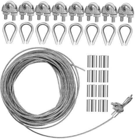 iplusmile Cuerda Inoxidable De Extremos Para y Manualidades Resistente y Interior y Exterior