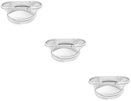 Hemobllo 3 Stück Klimaanlagenzubehöranschluss Schlauch Klimaanlage Koppler Luftführungsanschluss Für Luftaustrittskanal Klimaanlage Tragbar Luftführungsadapter Luftkanalteil Abs