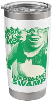 Shrek King of The Swamp Stainless Steel Insulated Tumbler