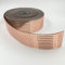 RUINUO Selbstklebende Echtglas-Aufkleber, Mini-Spiegel, Mosaikfliesen, Spiegel, Mosaik-Aufkleber 5M Length rose gold