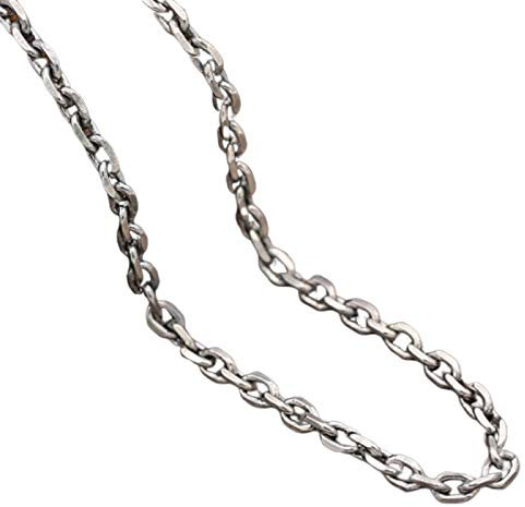 Beydodo Kette Silber 925 Herren Ankerkette Kette 3 MM Breit 24 inch Halskette für Männer Partnerkette