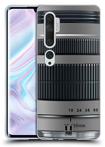 Head Case Designs Prime Camera Lens Soft Gel Case Compatible With Mi CC9 Pro/Mi Note 10 / Pro