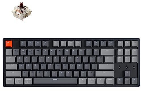 Key K8 TKL ALU RGB Gat Brown H | K8-J3-DE