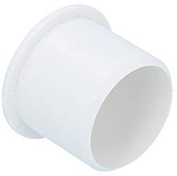 Muffenstopfen HT Rohr Ø DN 40 mm Weiß | Abwasser Kappe Kunststoff Abflussrohr Kunststoffstopfen PVC PP Verbindung Anschlussstück Deckel Formstücke
