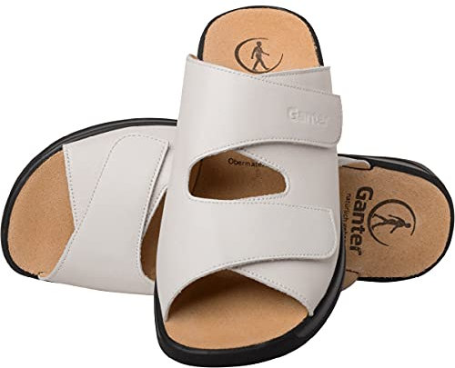 Ganter Damen Monica - Clogs Pantoletten, Milk, 37.5 EU