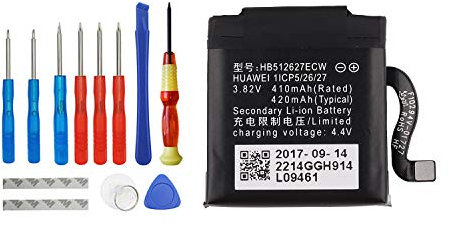 E-YIIVIIL Batteria di ricambio compatibile con Huawei Watch 2, Watch 2 Pro, Watch GT+